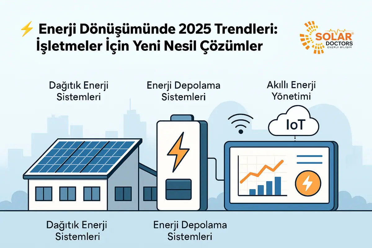 Enerji Dönüşümünde 2025 Trendleri: İşletmeler İçin Yeni Nesil Çözümler